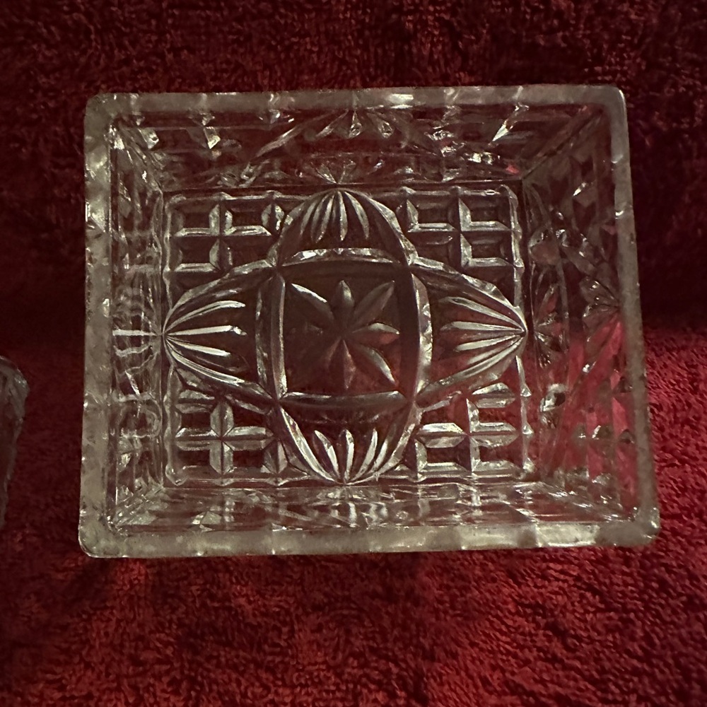 Vintage Crystal box - Picture 3 of 9